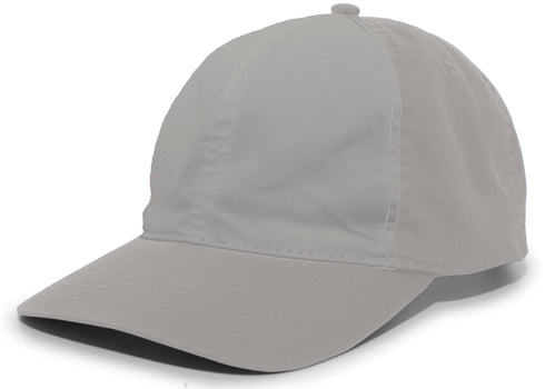 Pacific Headwear Vintage Buckle Strap Adjustable Cap (V57), Color 'Silver'